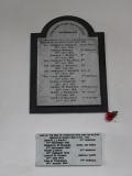 All Saints (roll of honour) , Thurlton